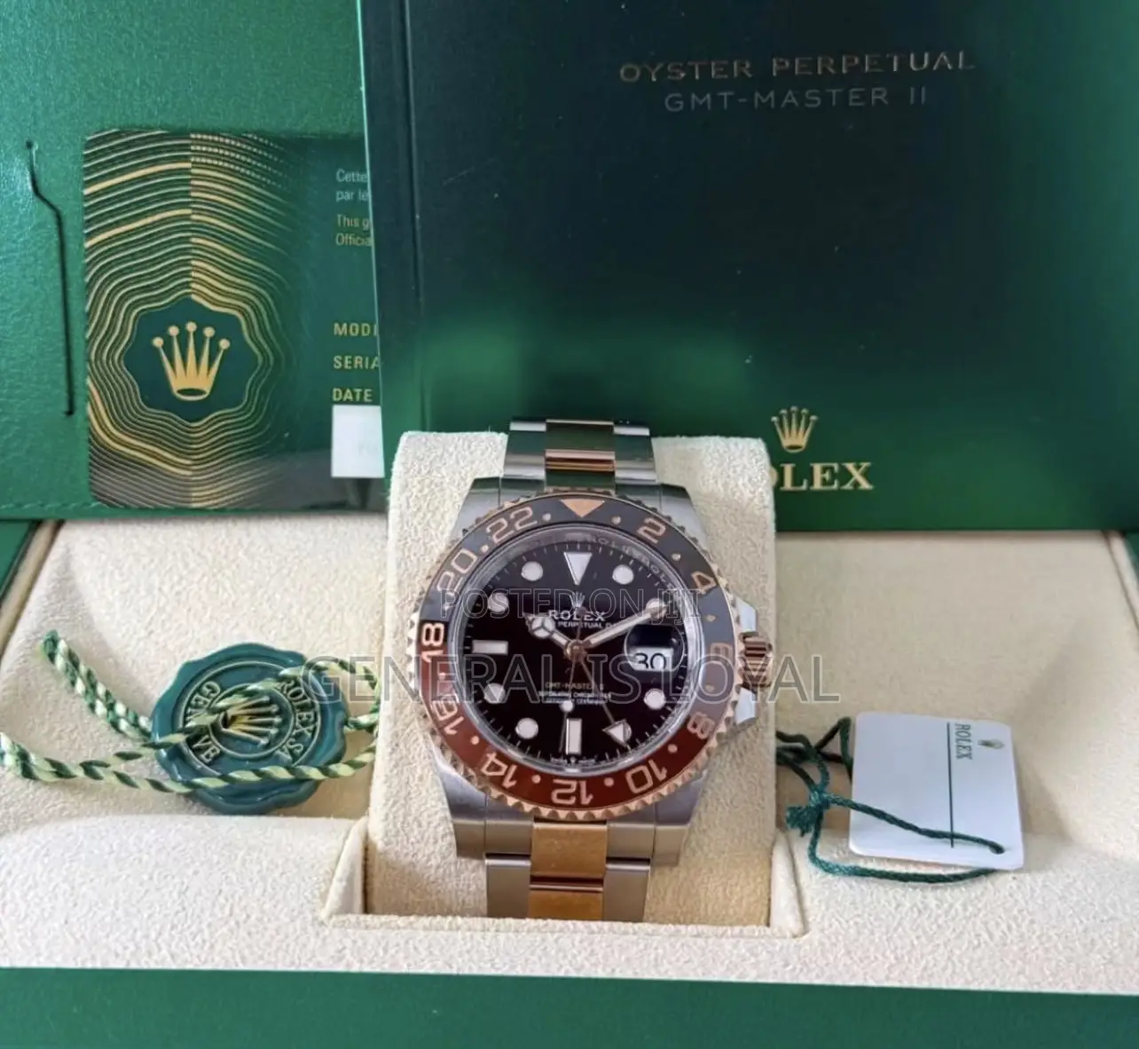Rolex GMT-Master II Two Tone