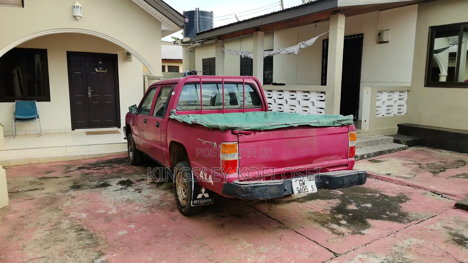 Mitsubishi L200 Double Cab 2.4 1987 Red