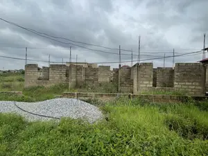 4bedroom Uncompleted Building , on Two PLTS 4sale at Amasaman Danchira
