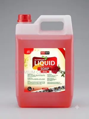 Liquid Soap Gel, All Purpose, 5L - Rose