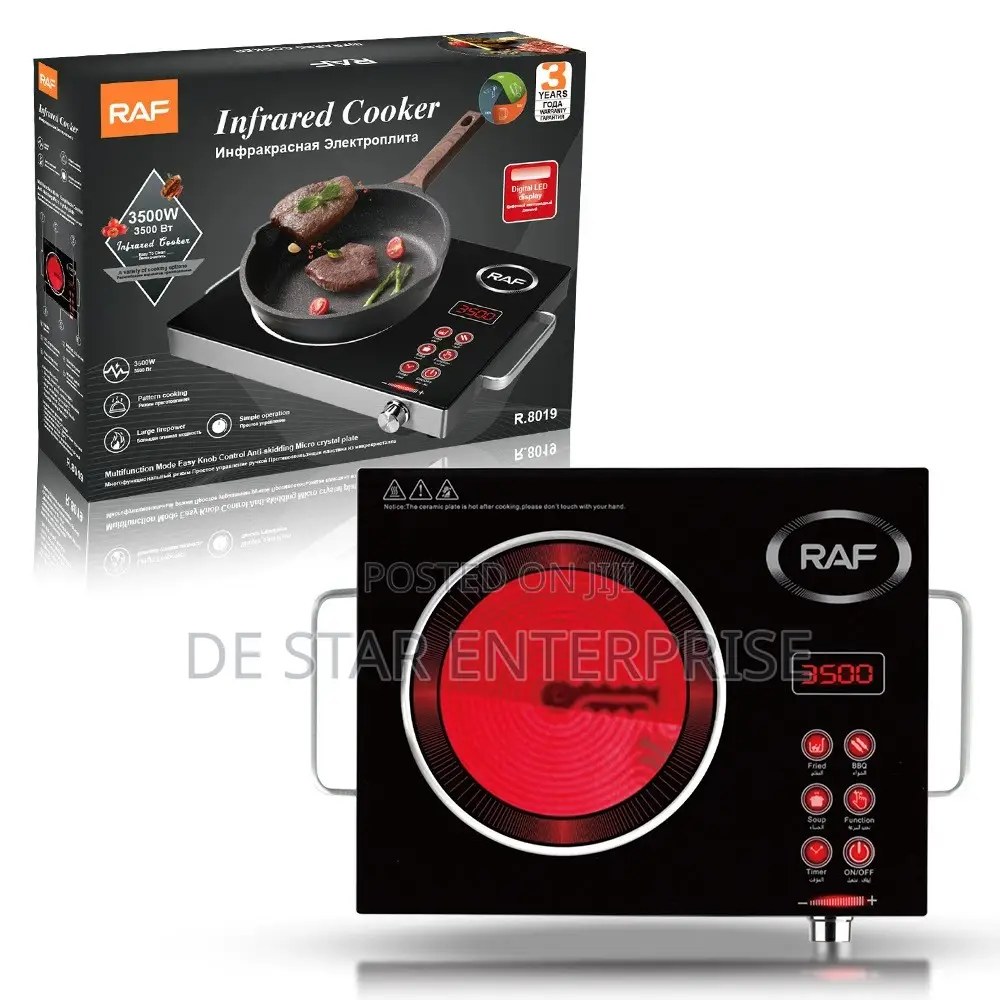High Power Raf Infrared Cooker – 3500w Hot Plate