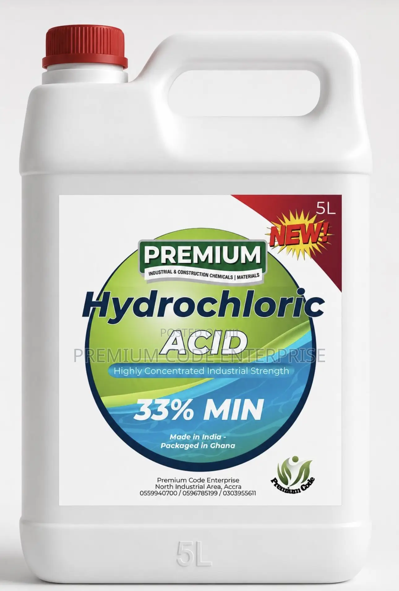 Acid for Floor Cleaning, 5 Liters