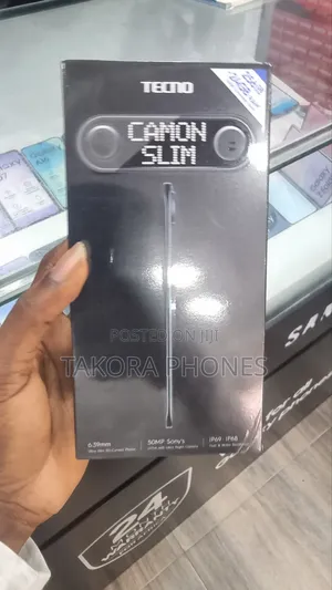 New Tecno Camon Slim 256 GB Black