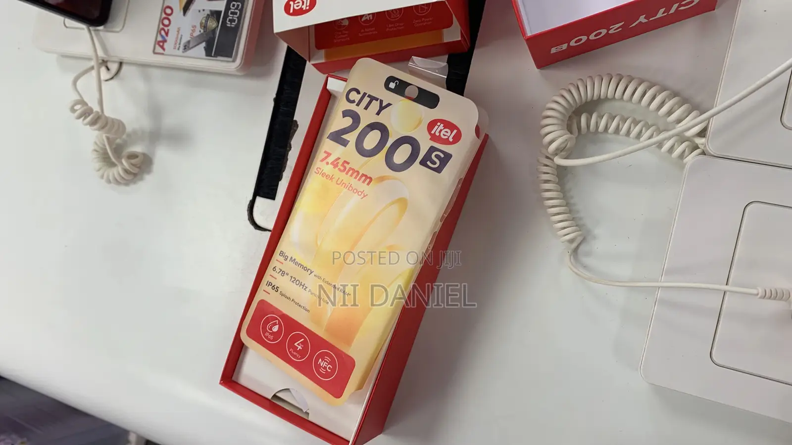 New Itel City 200 128 GB Gray