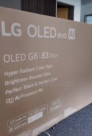 83 Inch Class LG OLED Evo AI G6 Smart TV 2026