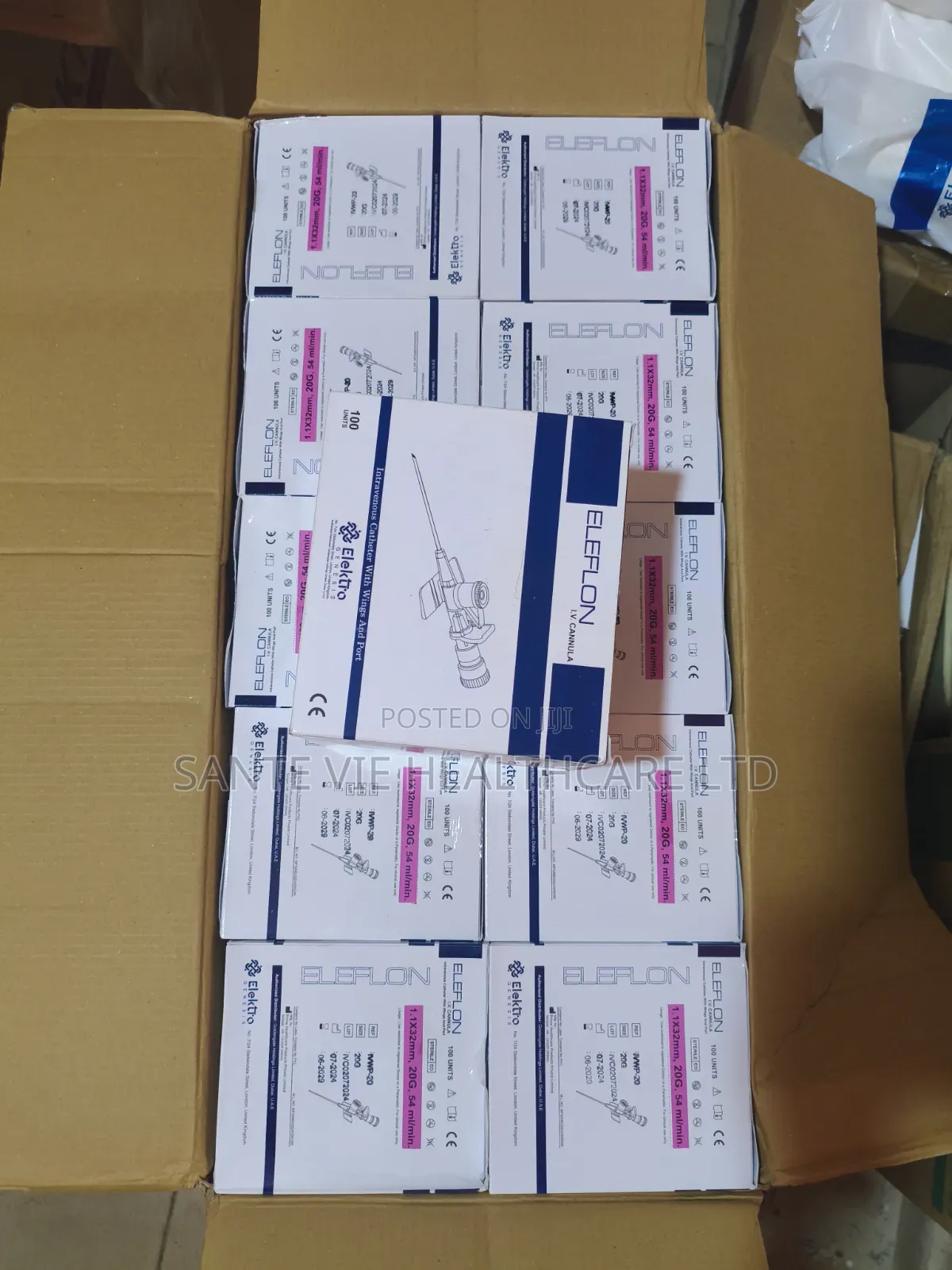 IV Cannula Size: 20G