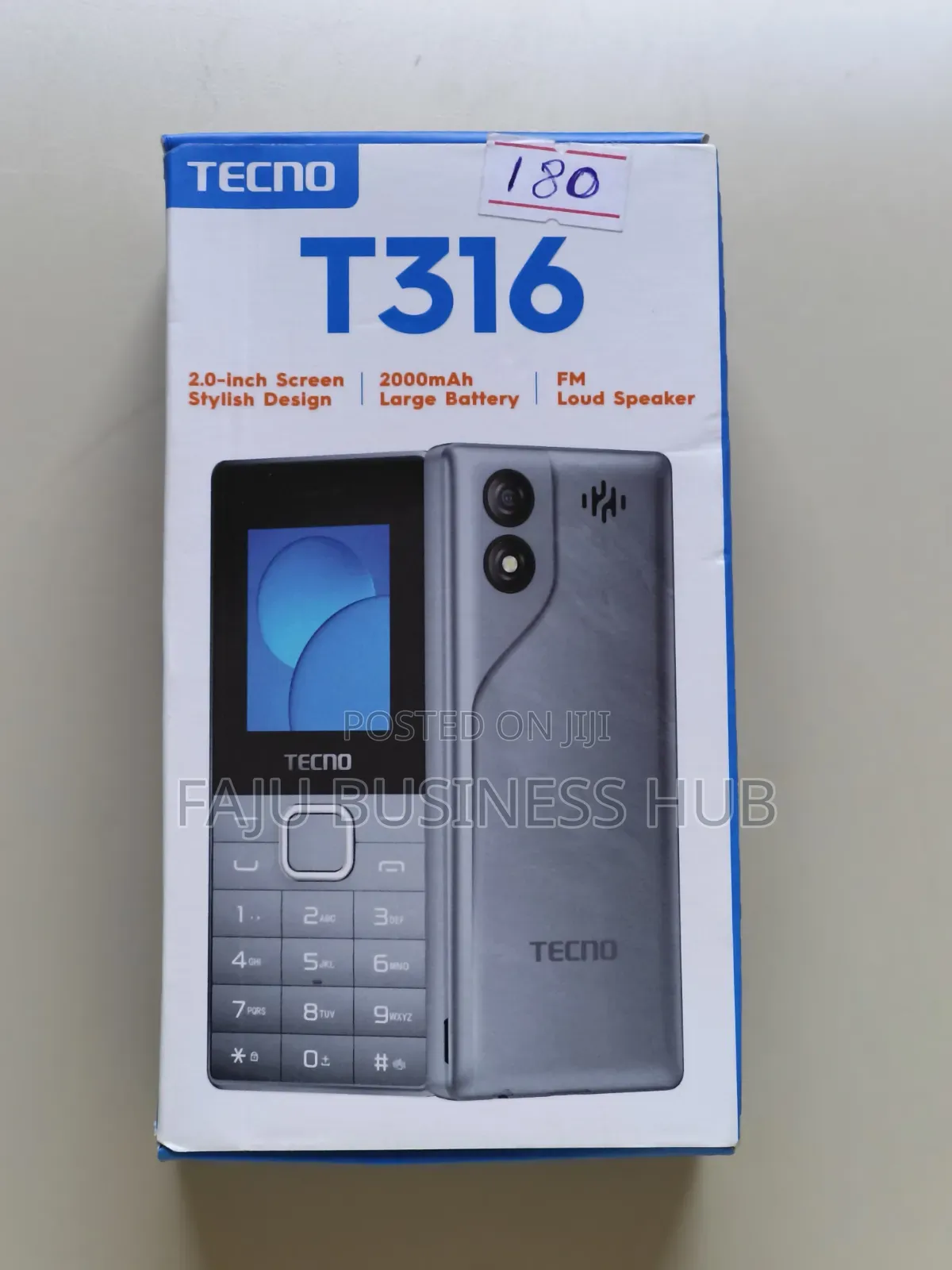 New Tecno T316 Blue