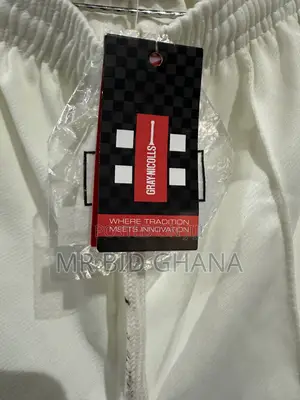 Gray-Nicolls White Cricket Trousers – Size 14, Tags Attached