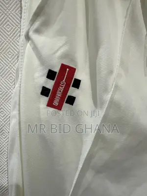 Gray-Nicolls White Cricket Trousers – Size 14, Tags Attached