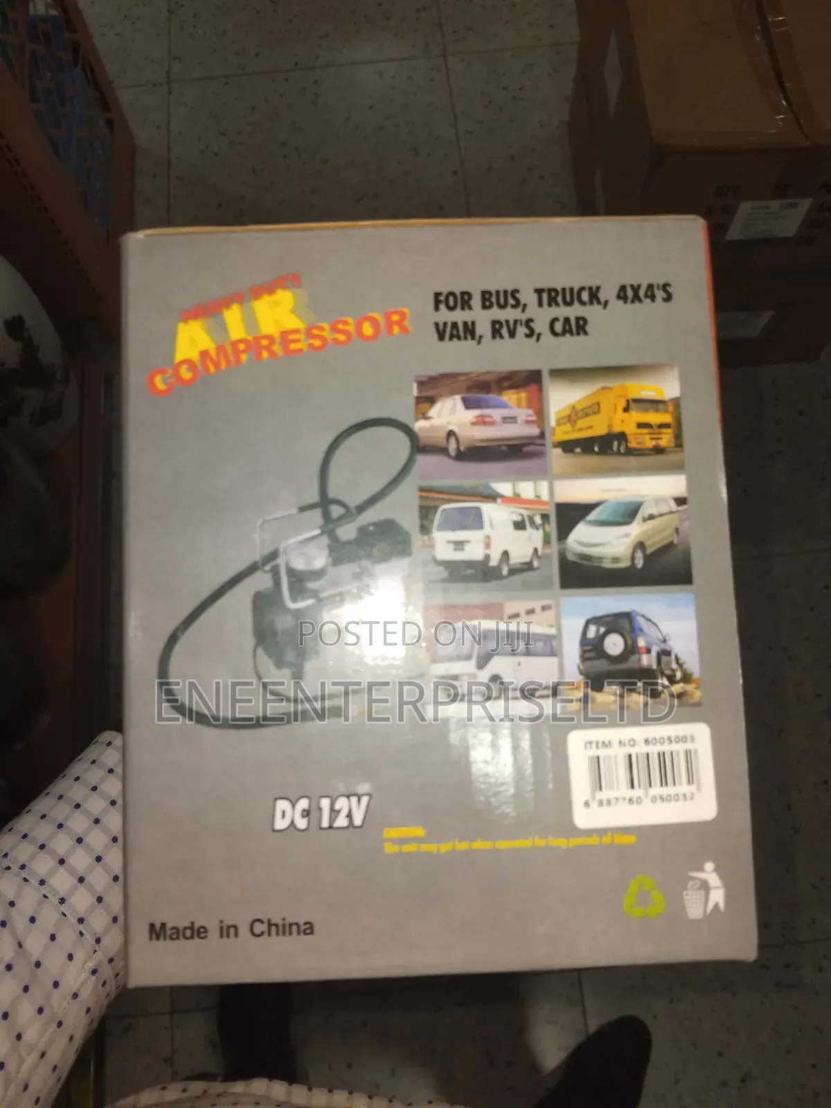 Multi Purpose Vehicle Mounted Air Pump
