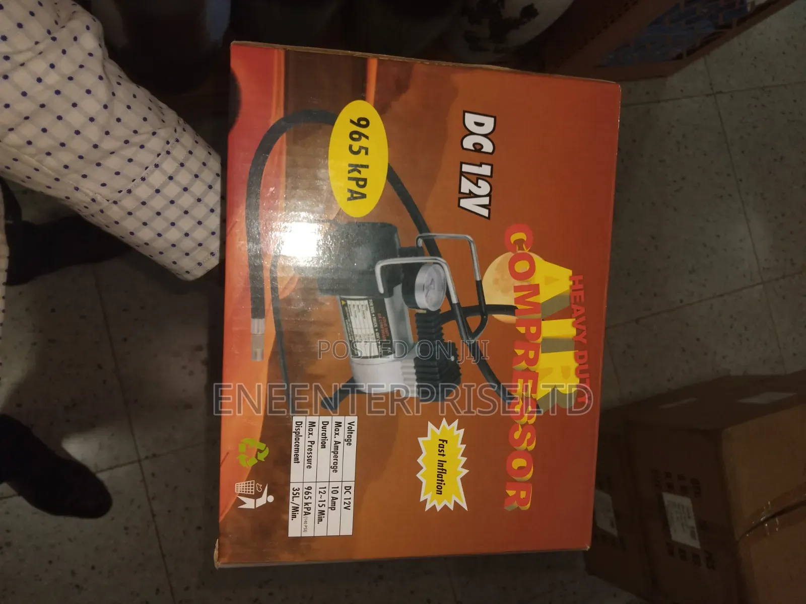 Multi Purpose Vehicle Mounted Air Pump