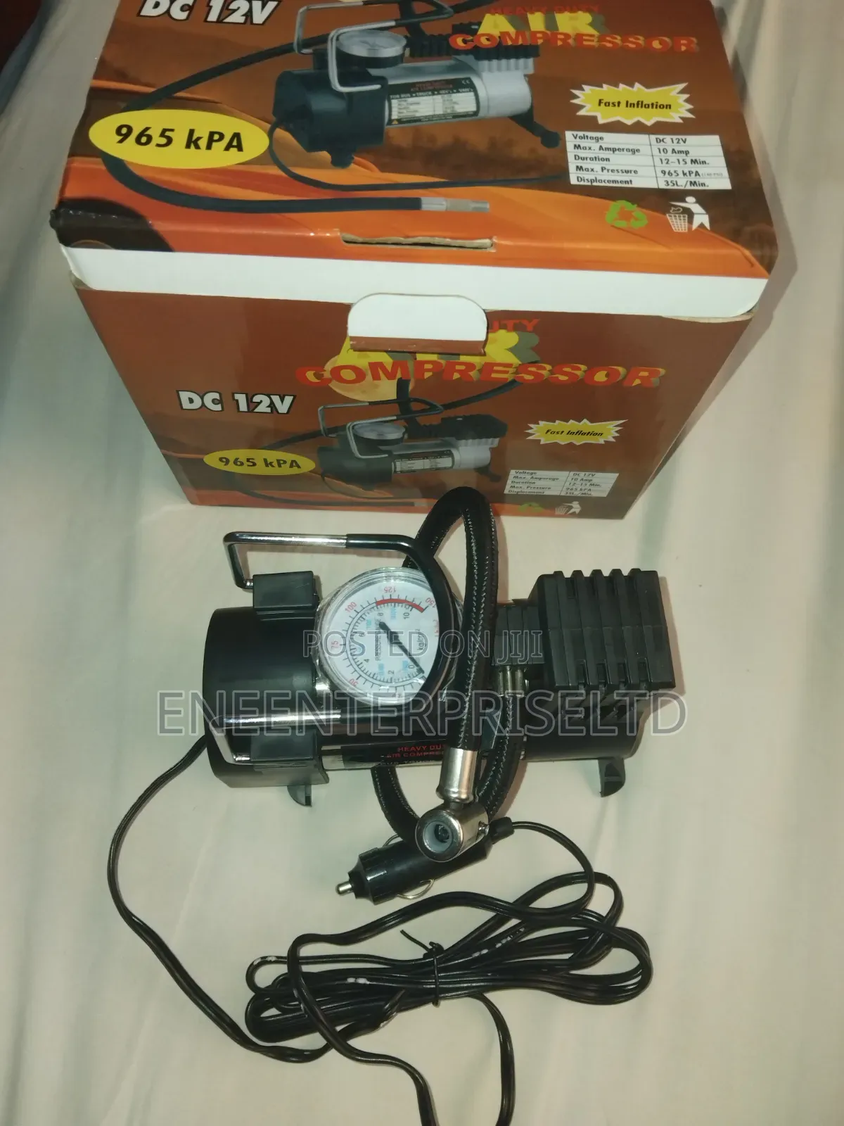 Multi Purpose Vehicle Mounted Air Pump