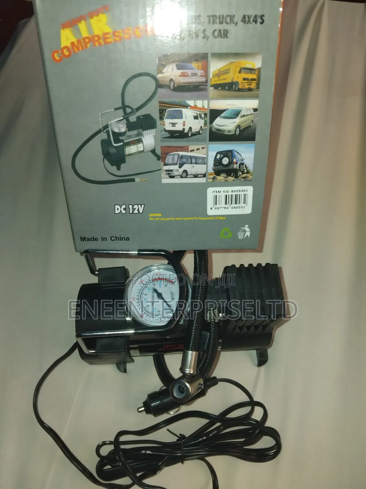 Multi Purpose Vehicle Mounted Air Pump