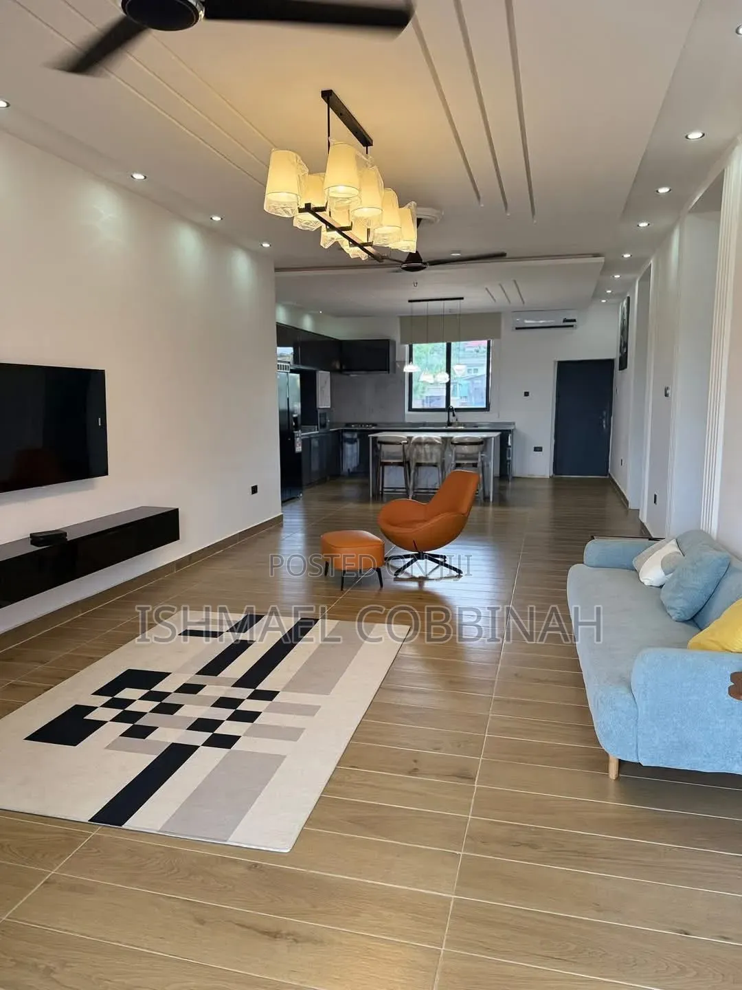 Furnished 2bdrm Apartment in Ishmit Housing Hub, Ofankor for rent