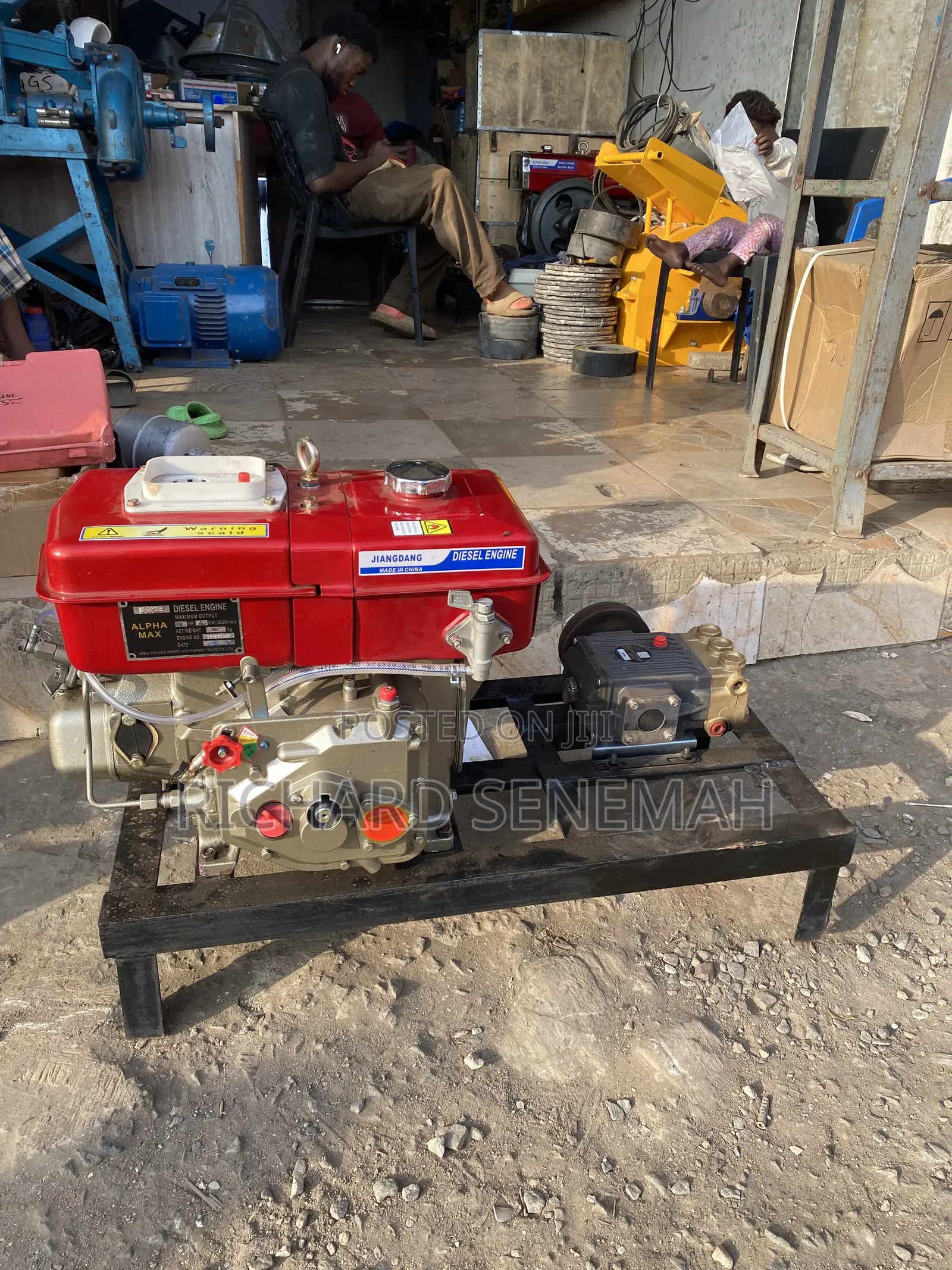 Washing Bay Water Pump Machine