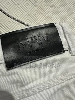 BoohooMAN Men’s White Skinny Jeans – Waist 28, Leg 32