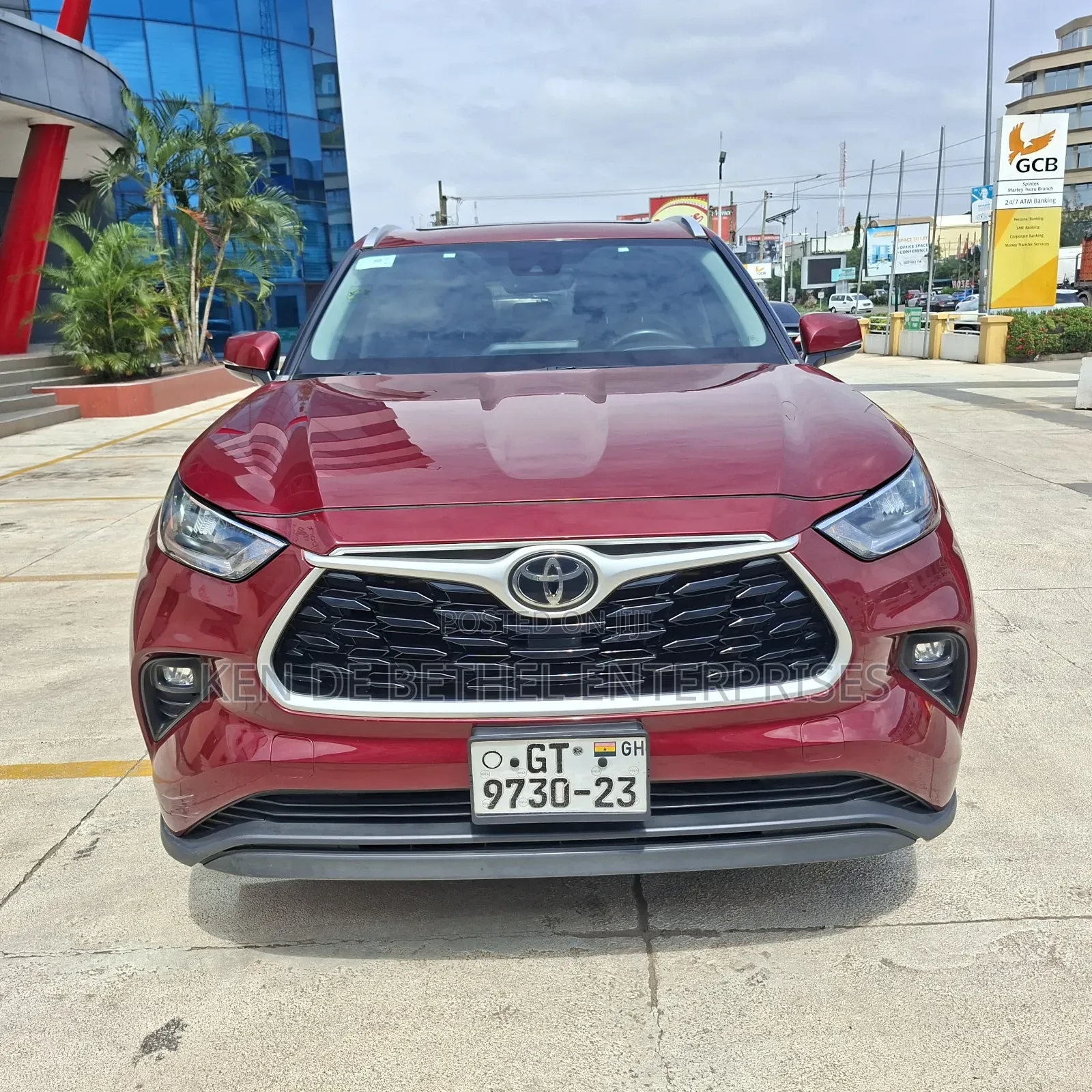 Toyota Highlander 2023 Red