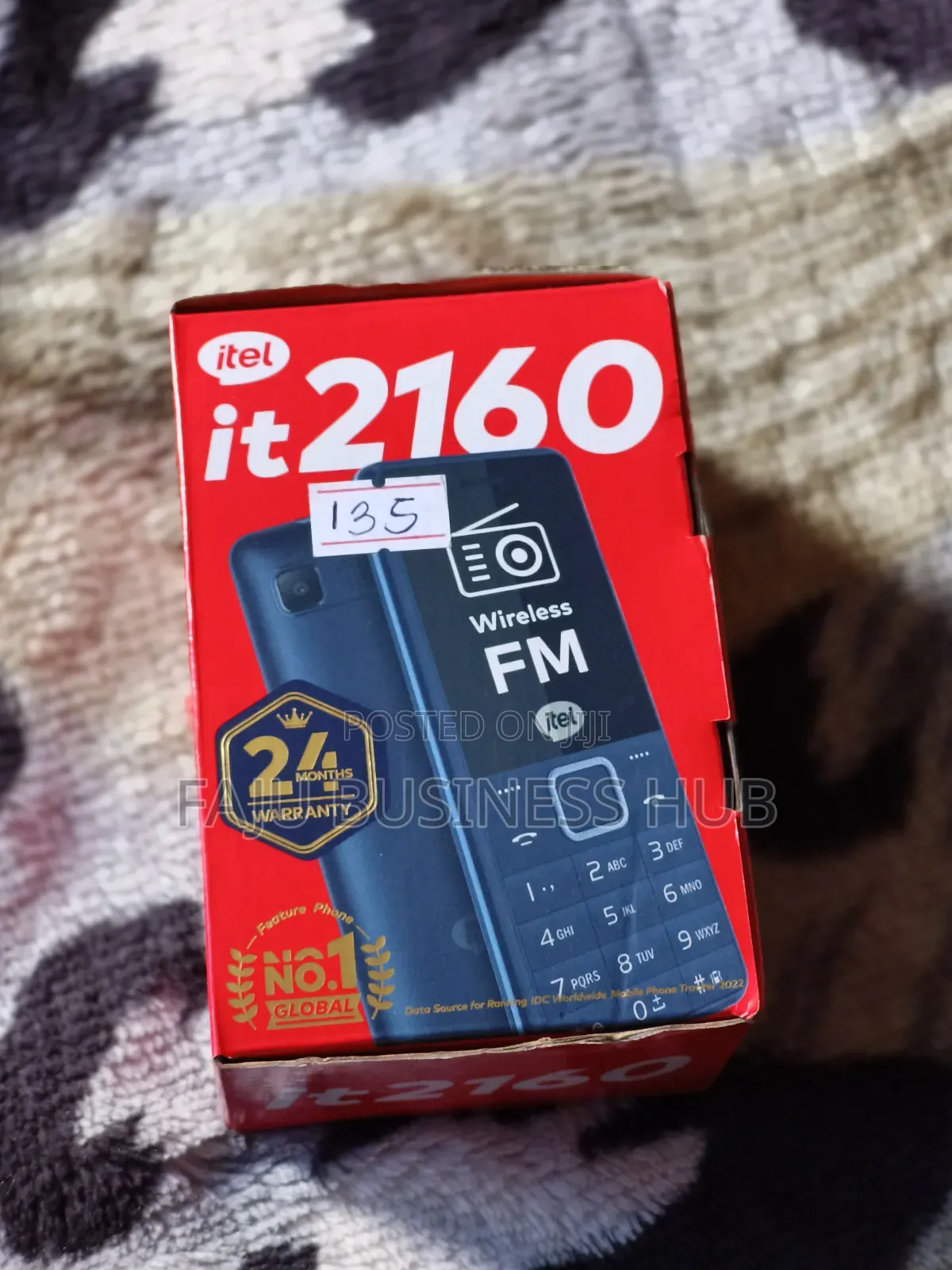 New Itel it2160 Blue