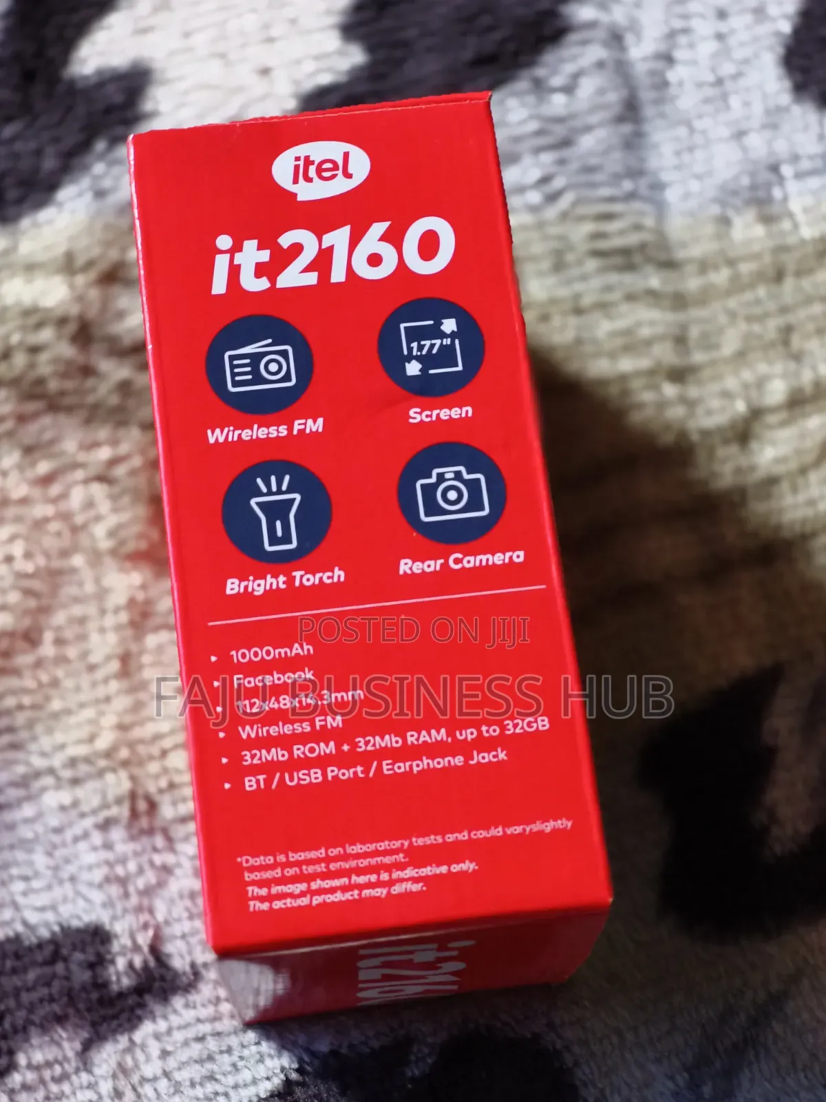 New Itel it2160 Blue