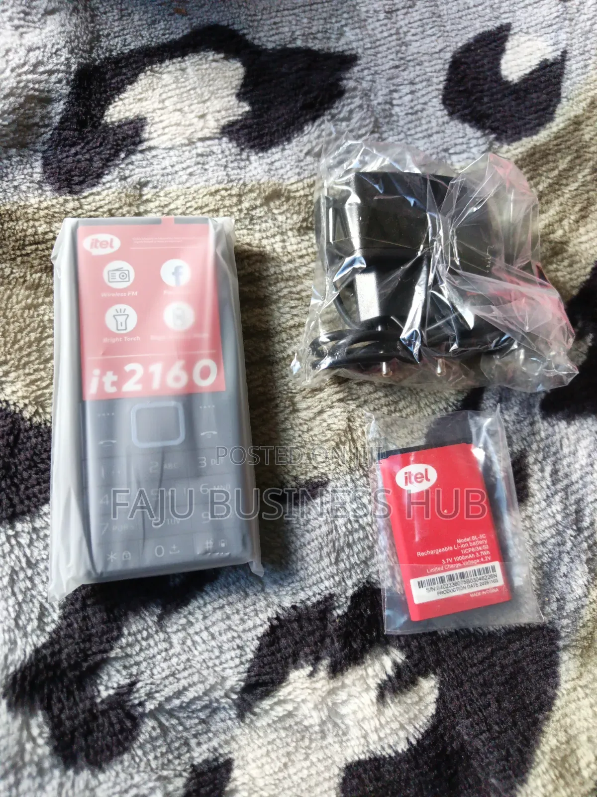 New Itel it2160 Blue