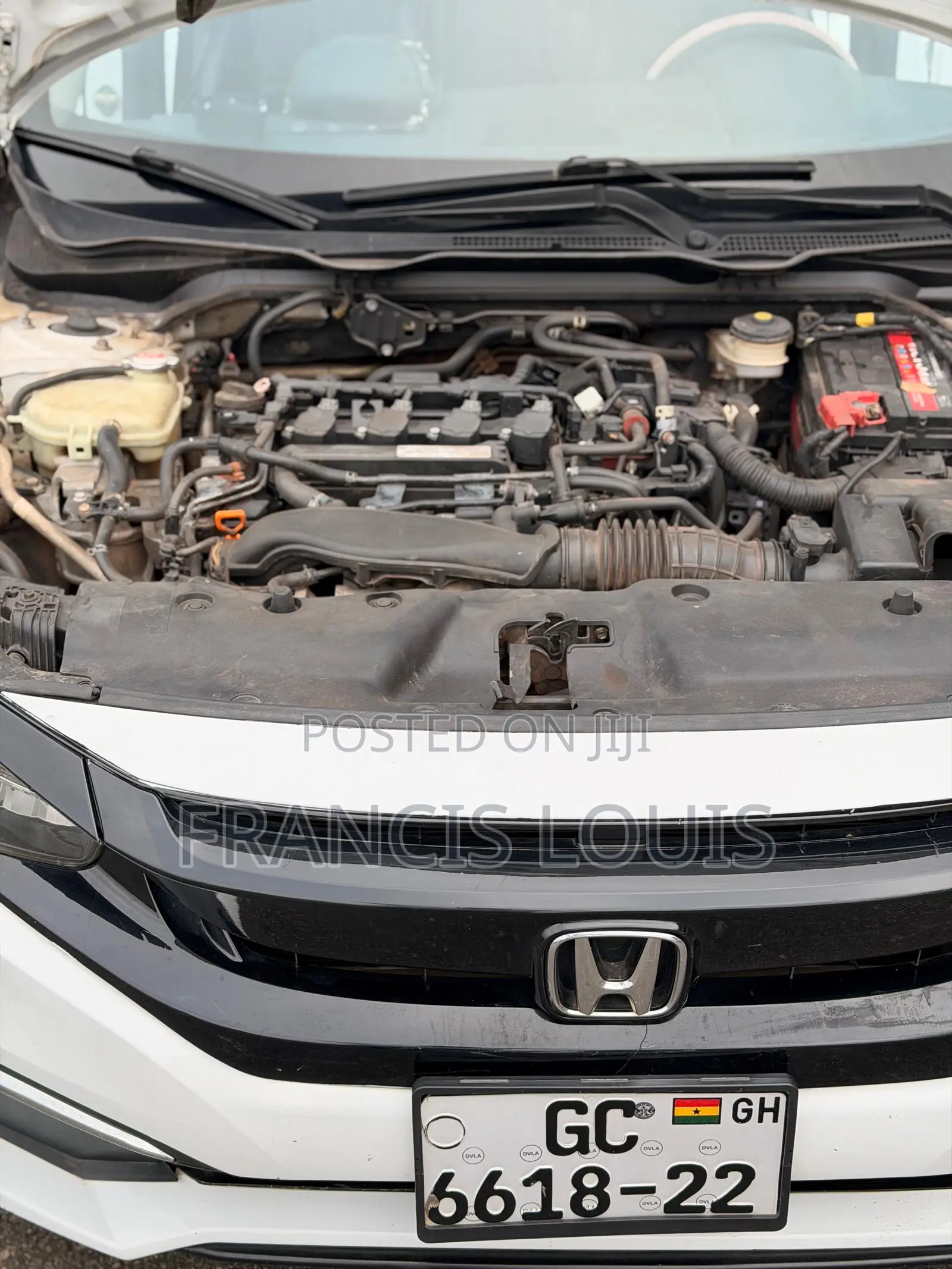 Honda Civic Touring 4dr Sedan (1.5L 4cyl) 2016 White