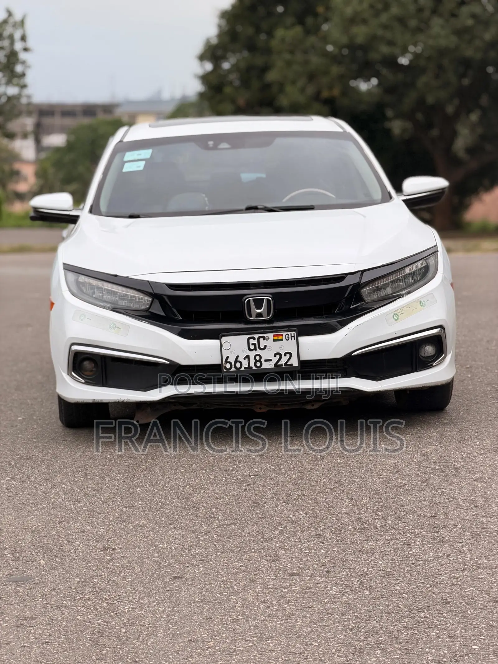 Honda Civic Touring 4dr Sedan (1.5L 4cyl) 2016 White