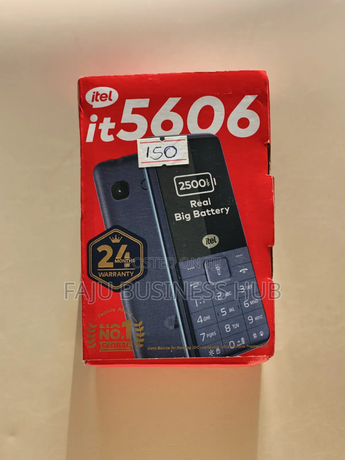 New Itel it5606 Blue
