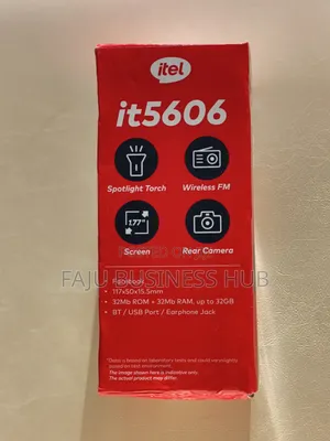 New Itel it5606 Blue