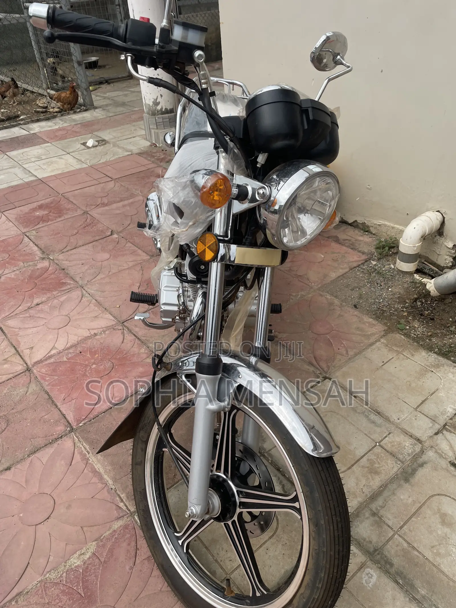 New Haojue HJ125-8K 2026 Black