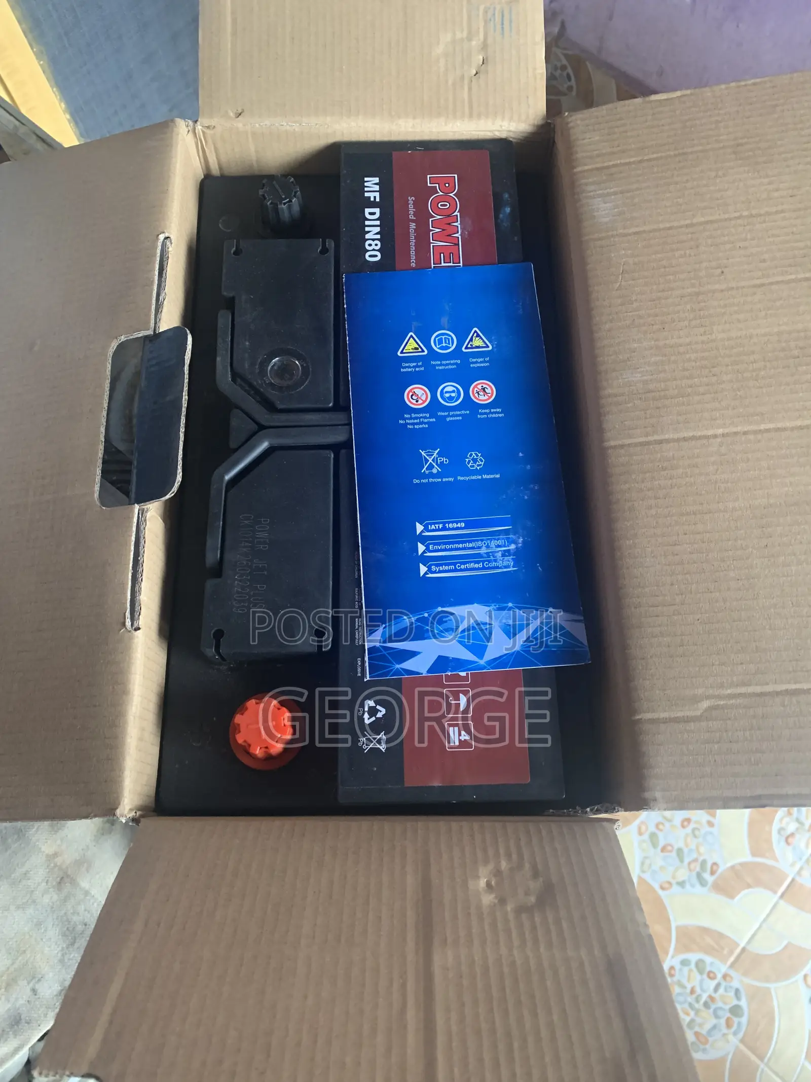 17 Plate Powerjet Battery