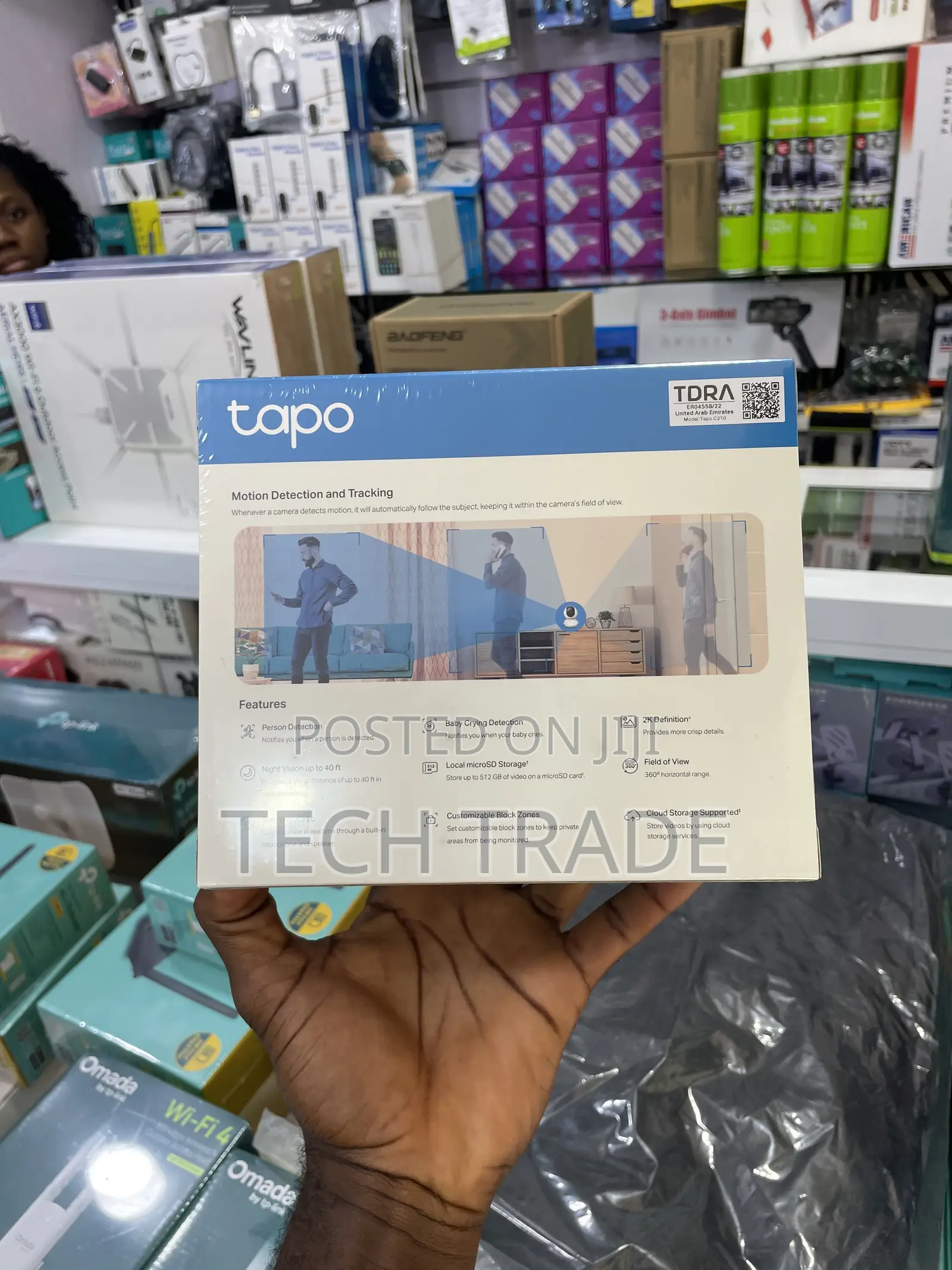 Tplink Tapo C210 Home Security WiFi Camera ( Resolution)