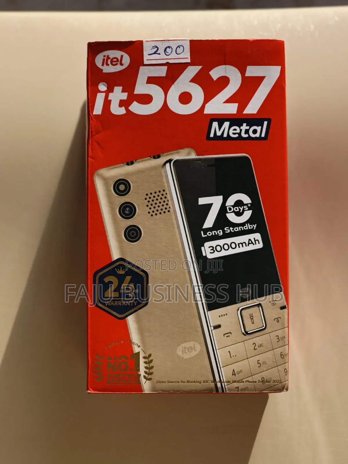 New Itel it5627 Black