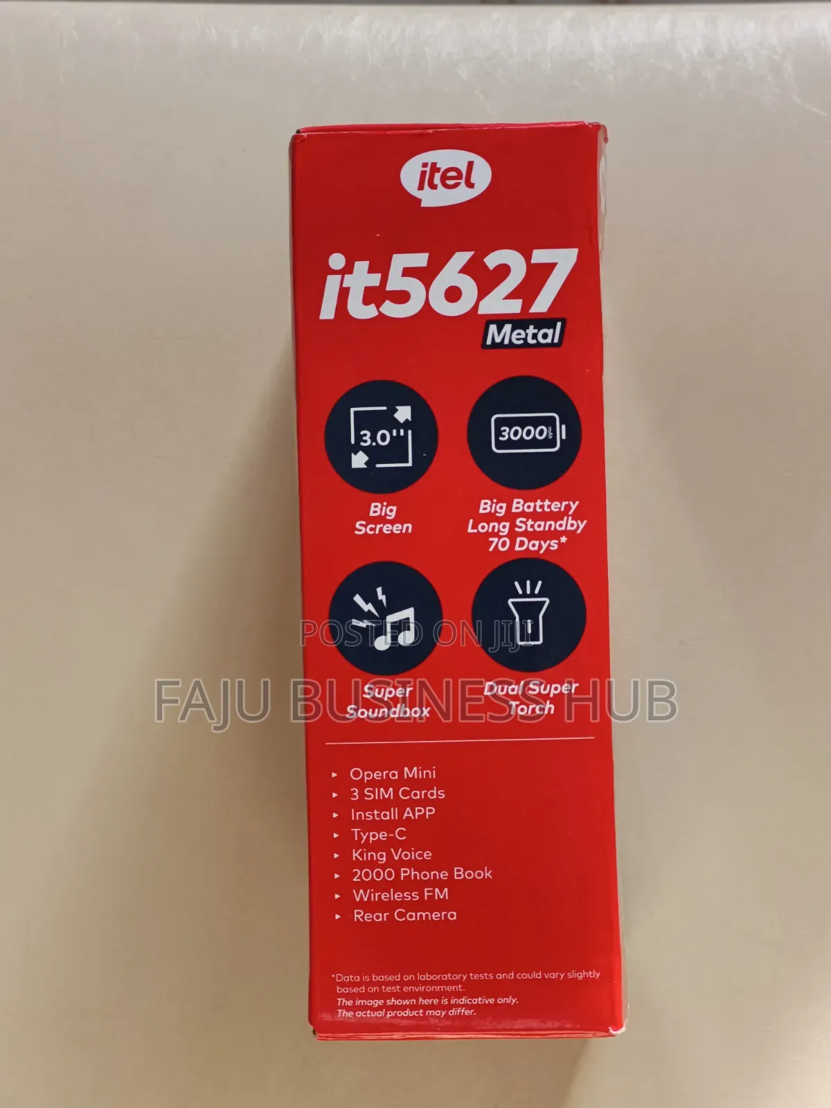 New Itel it5627 Black