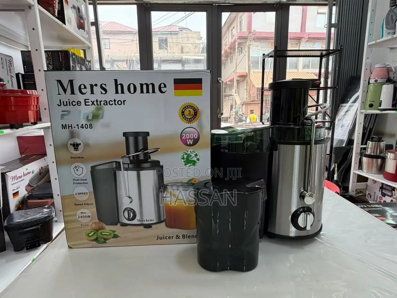 German Juicer Extractor 2in1