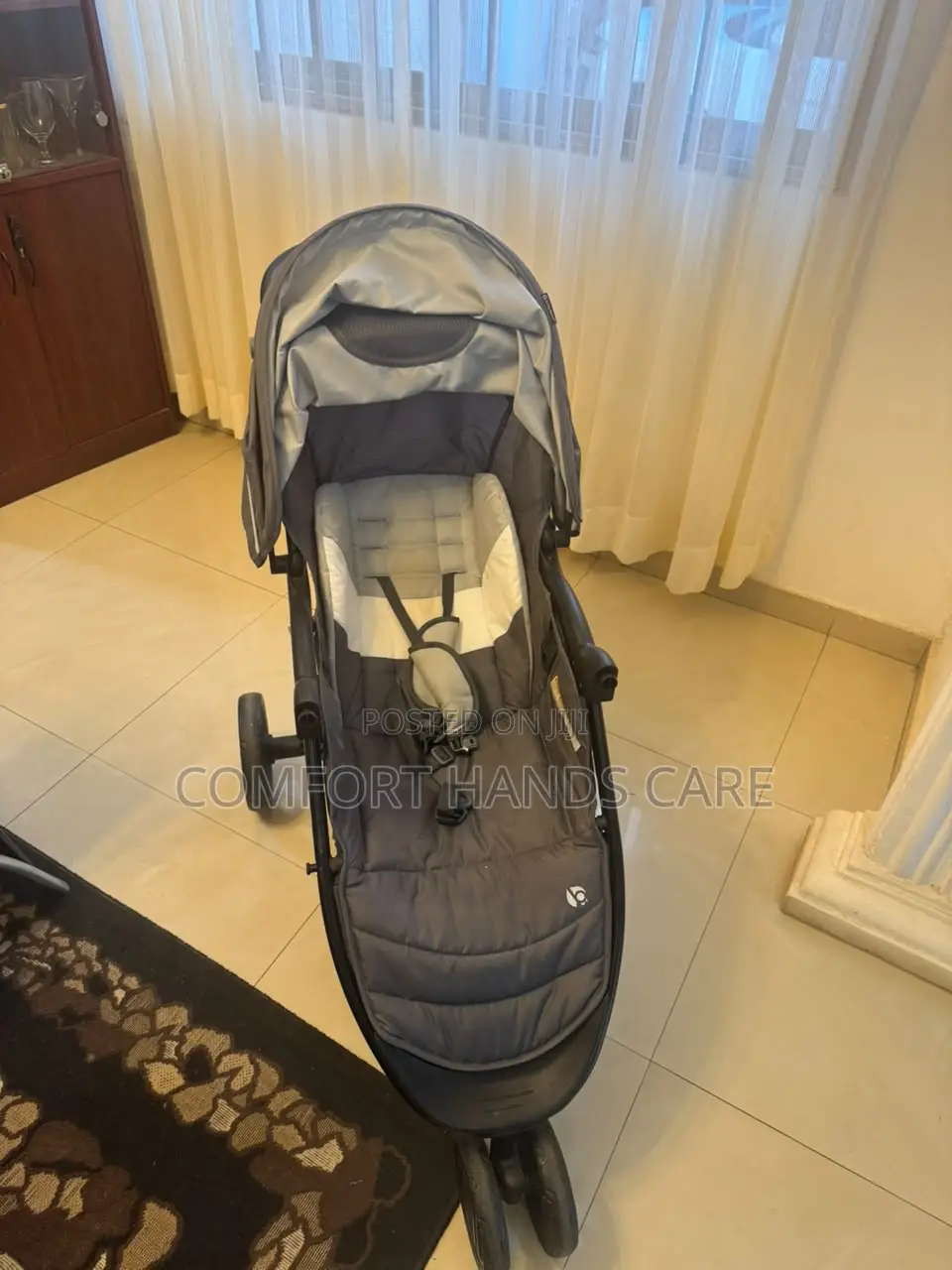 UK Used Baby Stroller With Extra Wheels – Foldable Durable