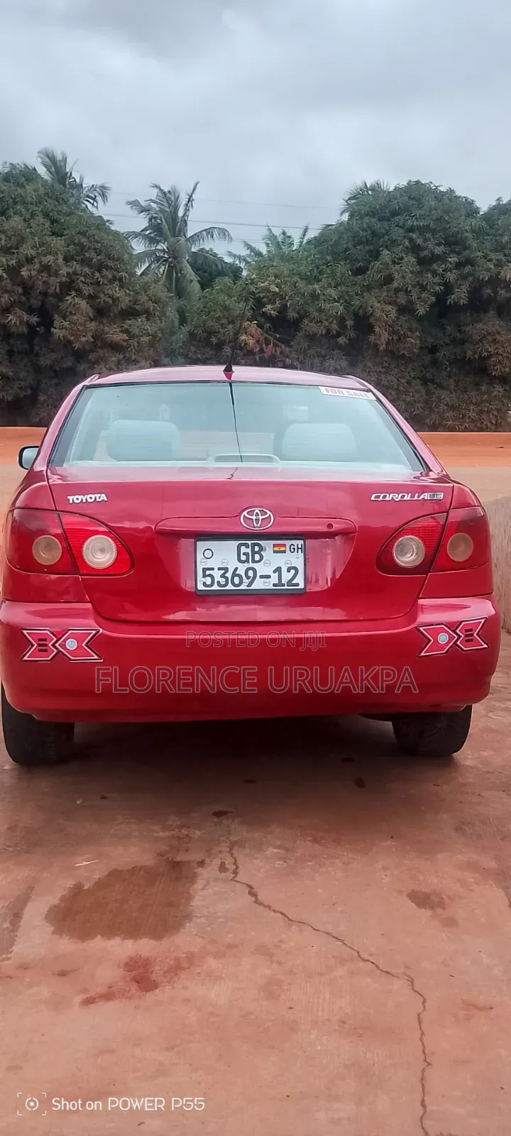 Toyota Corolla 2007 Red