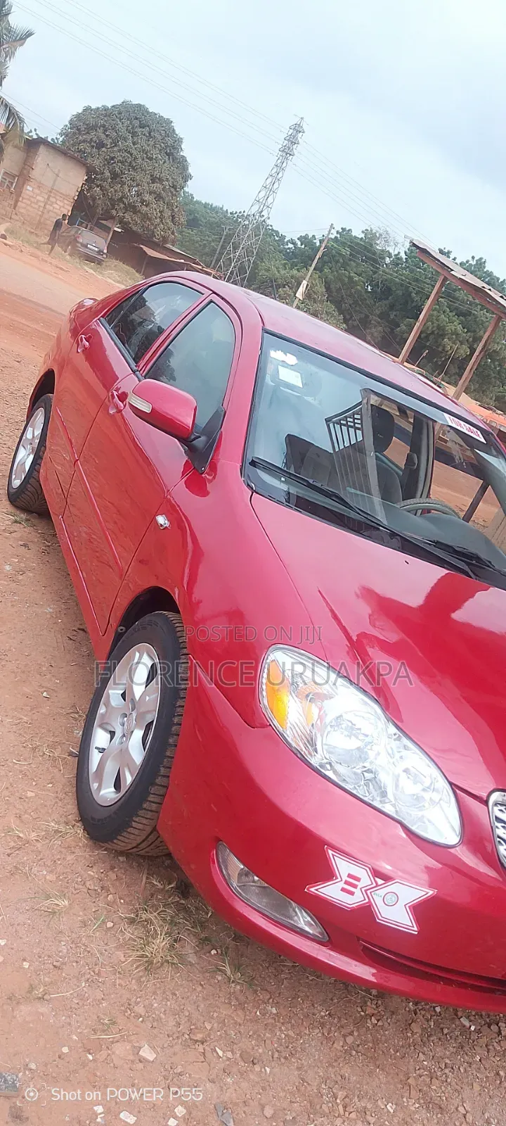 Toyota Corolla 2007 Red