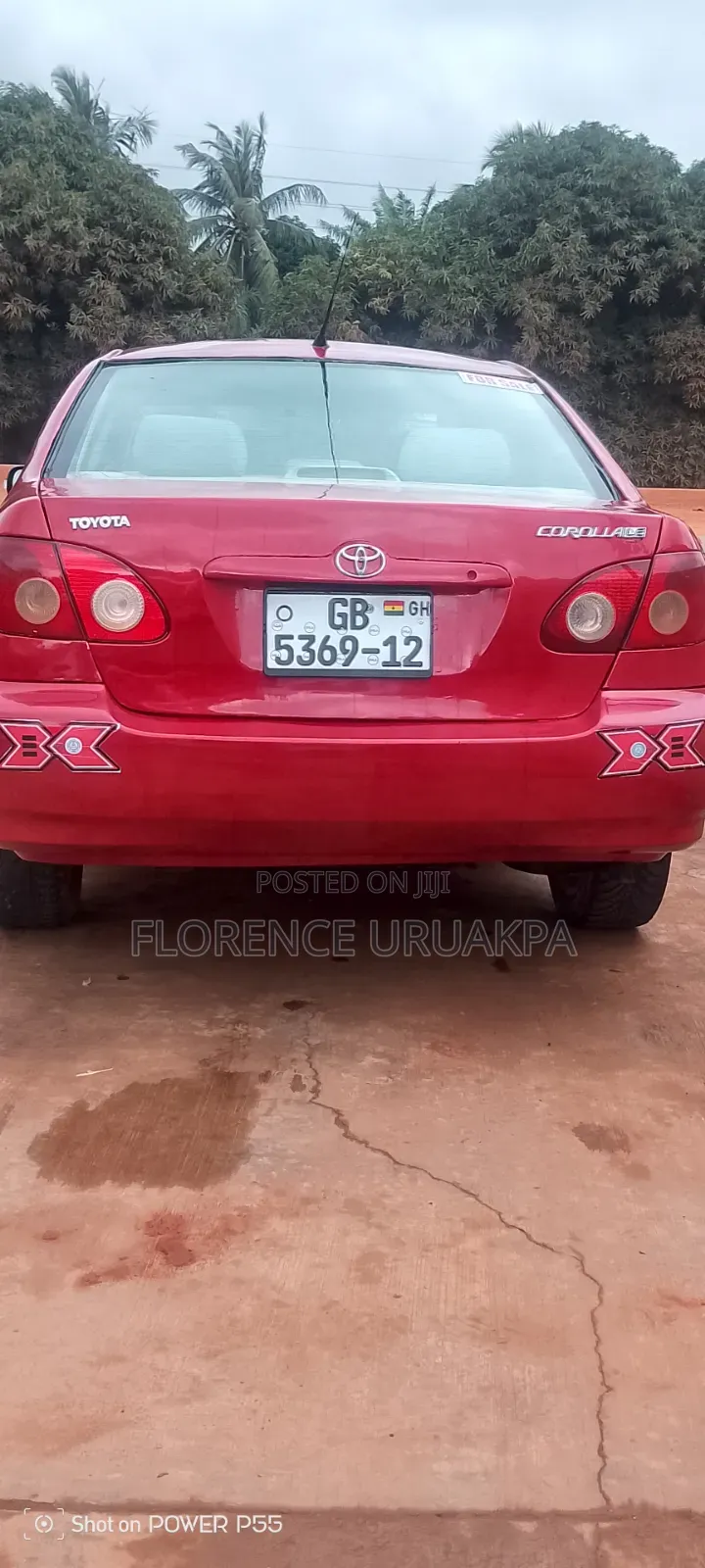 Toyota Corolla 2007 Red
