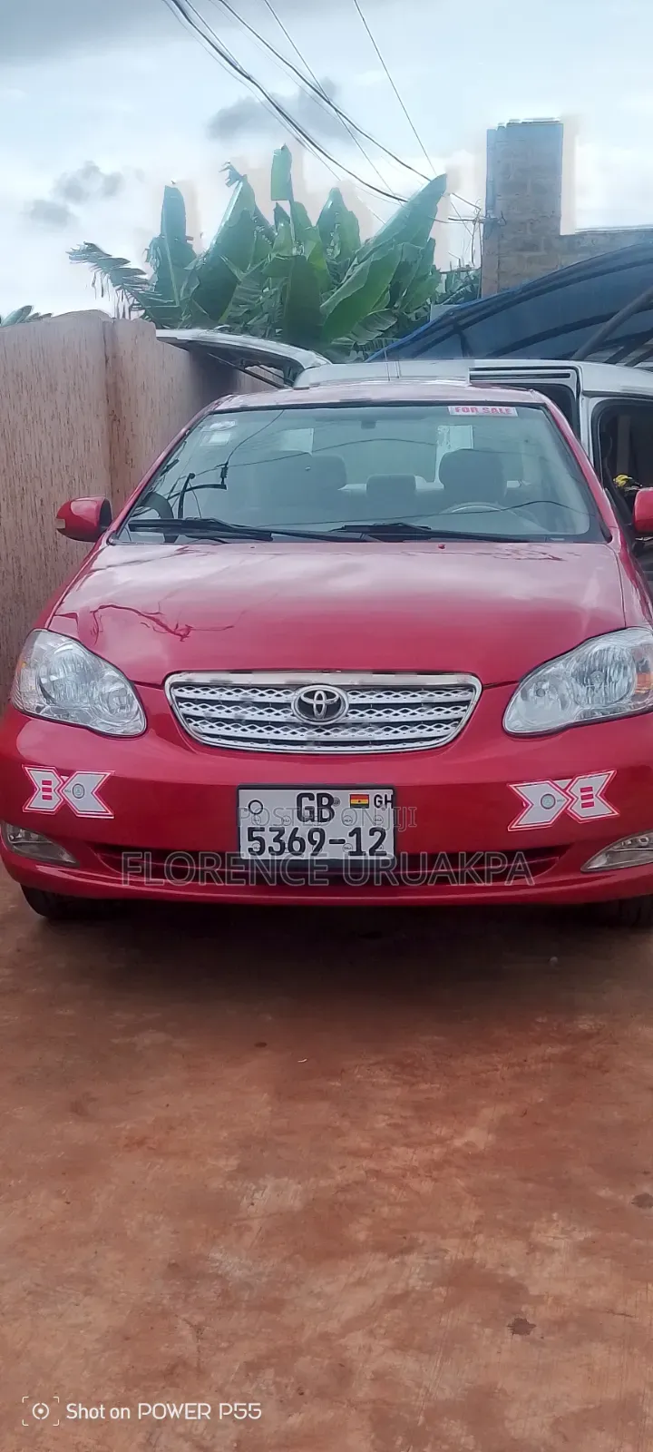Toyota Corolla 2007 Red