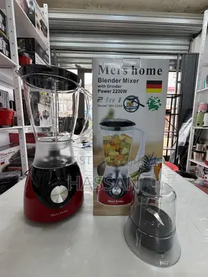 2in1 Blender Red 1.5Litres