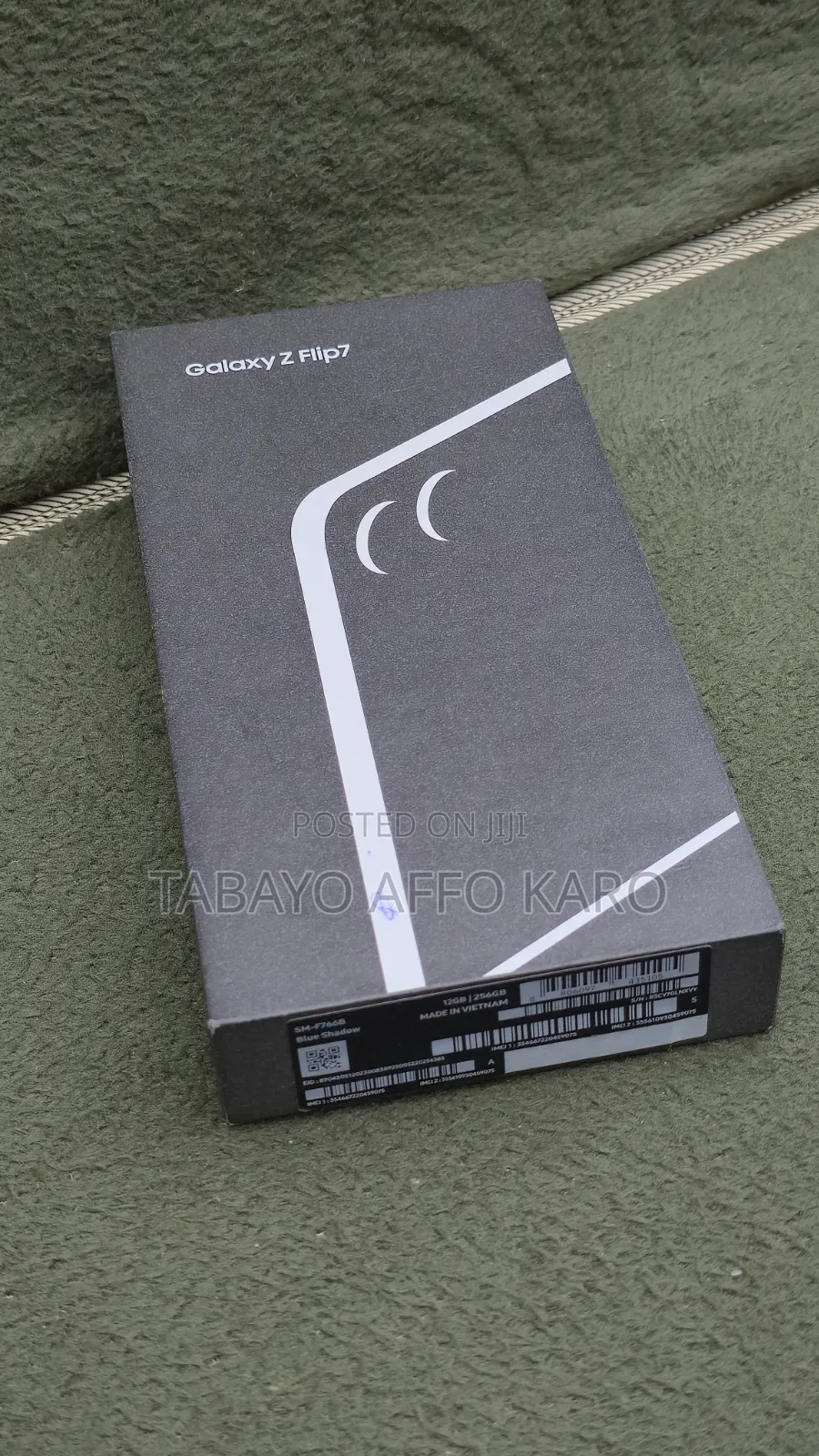 New Samsung Galaxy Z Flip7 256 GB Blue