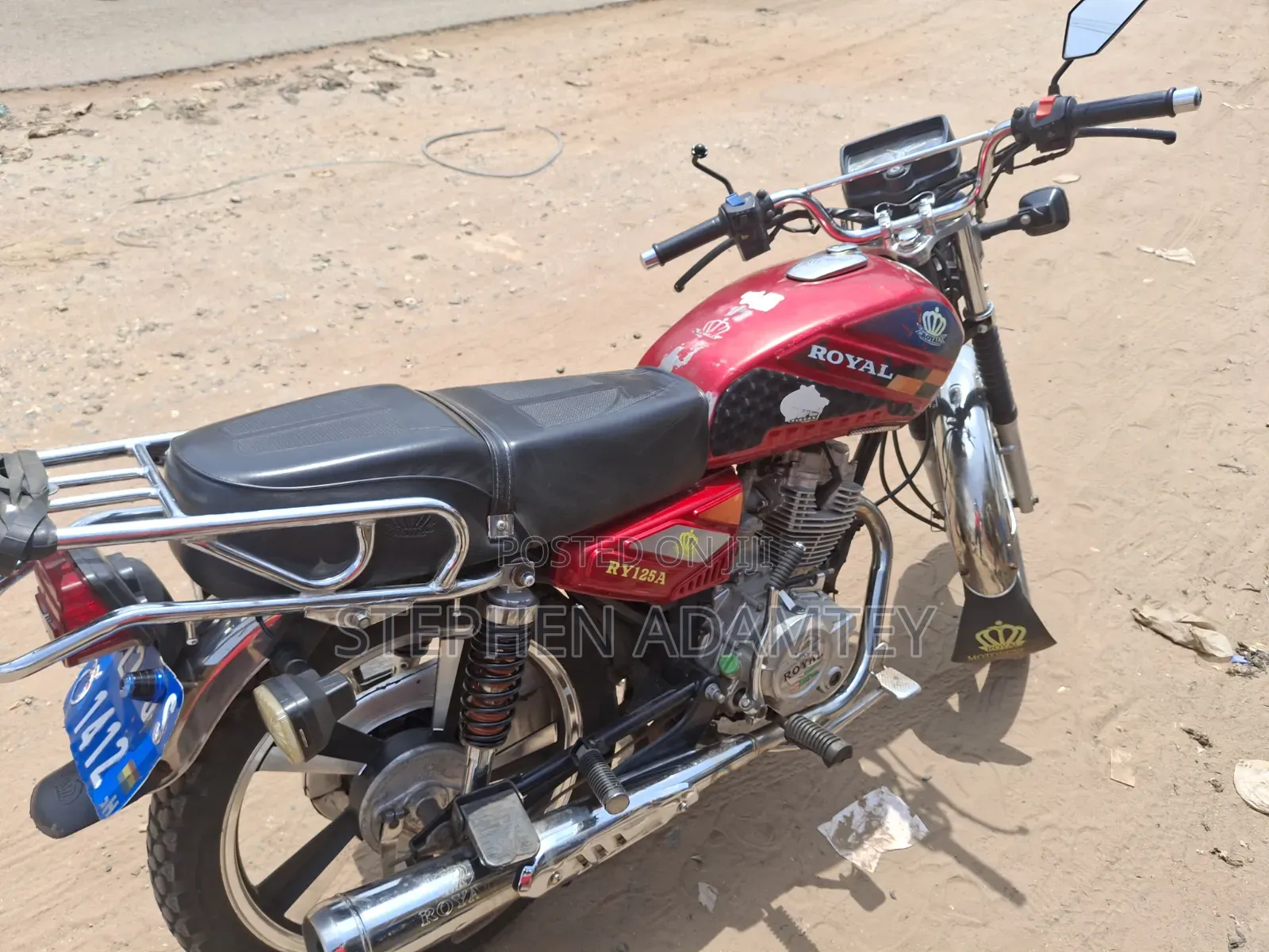 Royal RY125 2022 Red