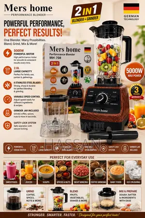2in1 Performance Blender 2Litres