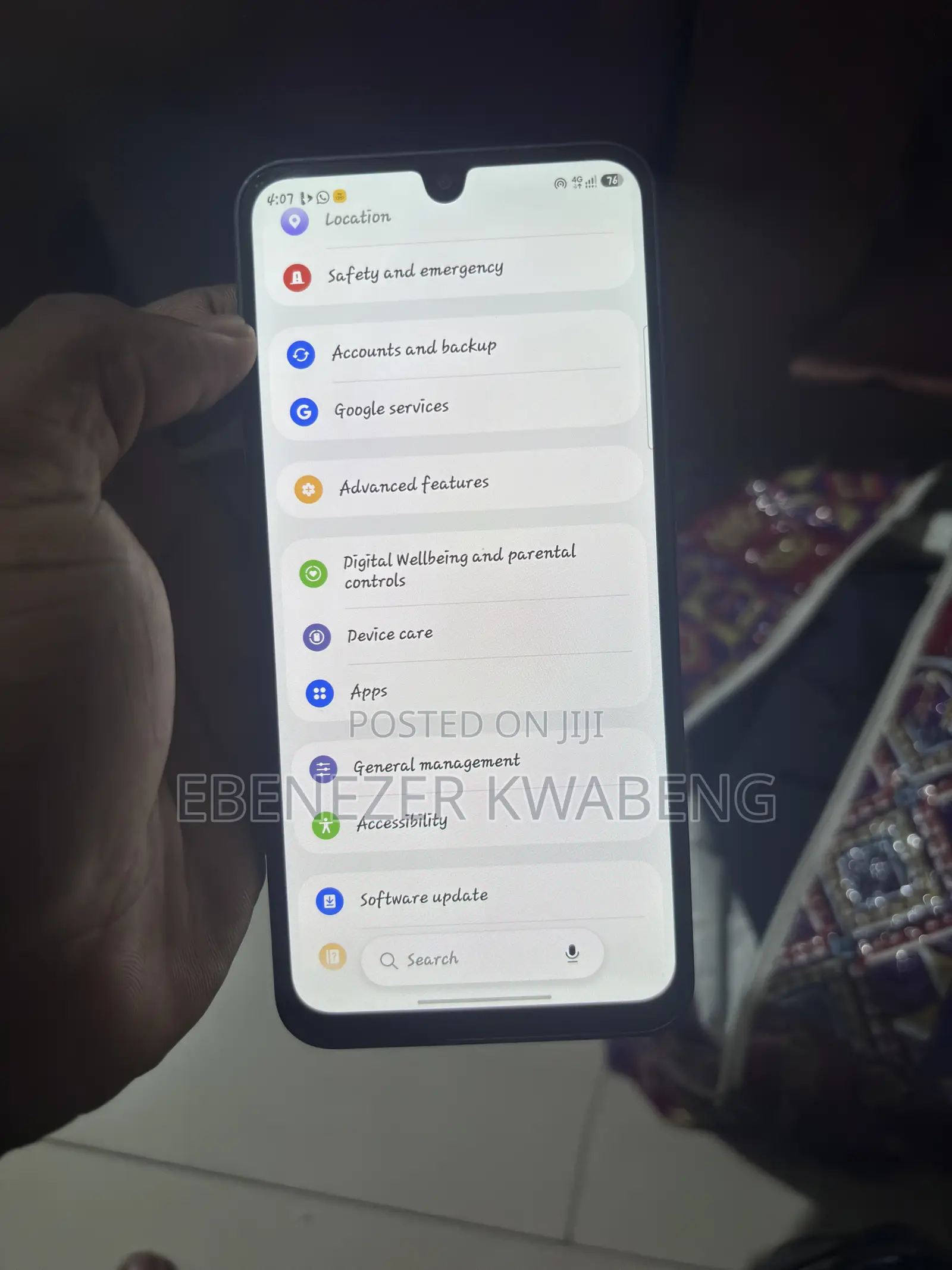 Samsung Galaxy A16 128 GB Black