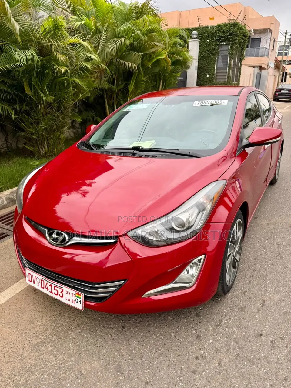 Hyundai Elantra 2015 Red
