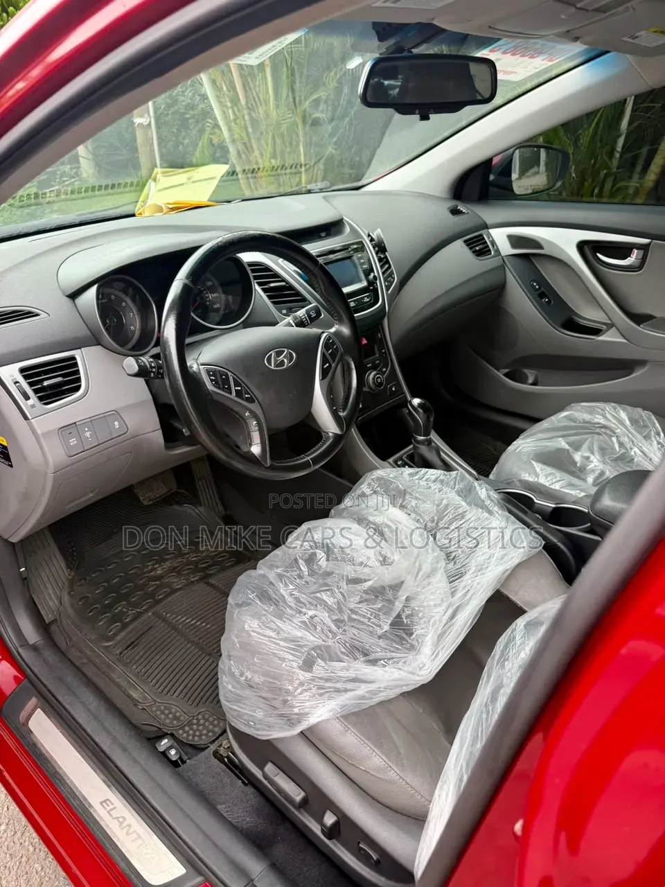 Hyundai Elantra 2015 Red