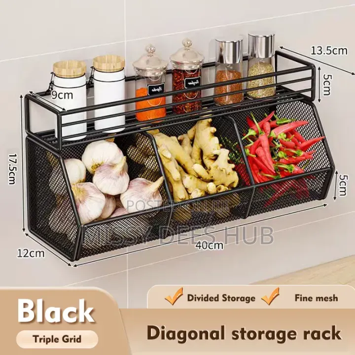Hanging 3 Compartment Shelf