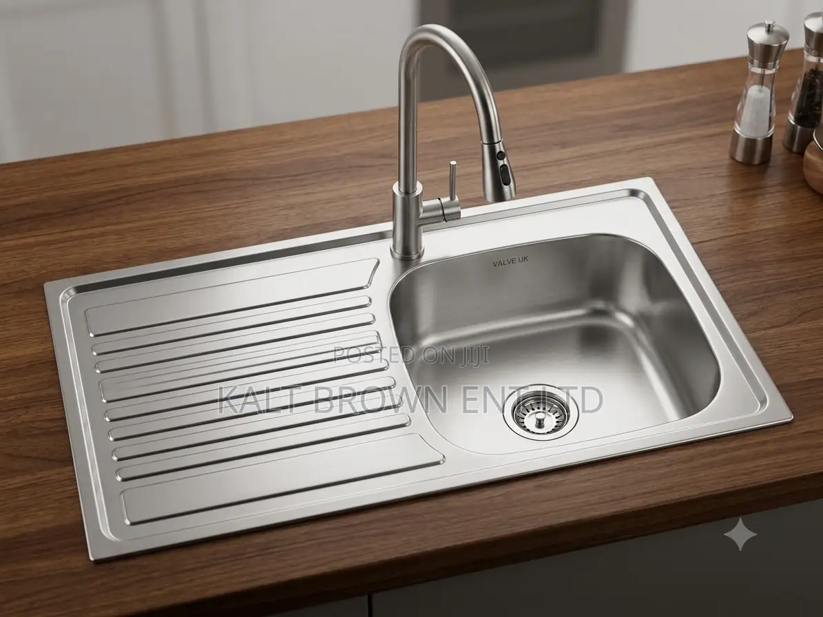 Premium Stainless Steel 1 Bowl 1 Arm Kitchen Sink |Modern Kitchen Sink