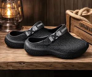 Comfortable Black Crocs