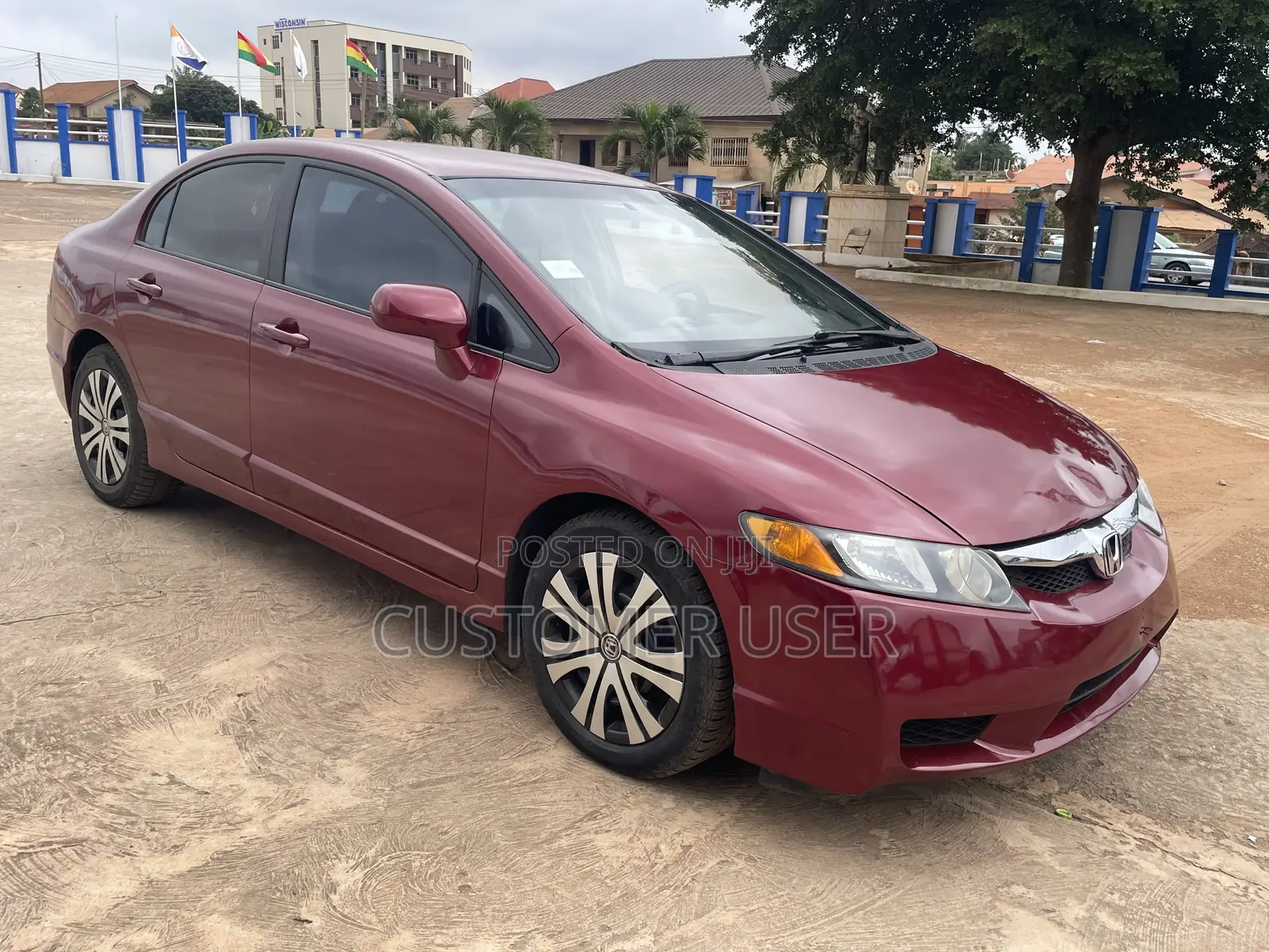 Honda Civic 1.8 5 Door Automatic 2010 Burgundy
